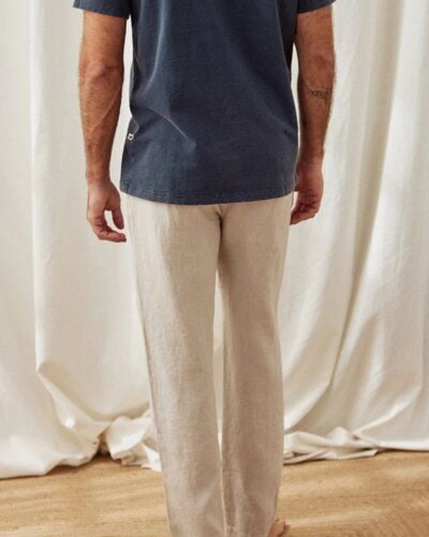 TWOTHIRDS Lange Hose Vegan "Kotomo" aus 100% Leinen – Ansicht 4