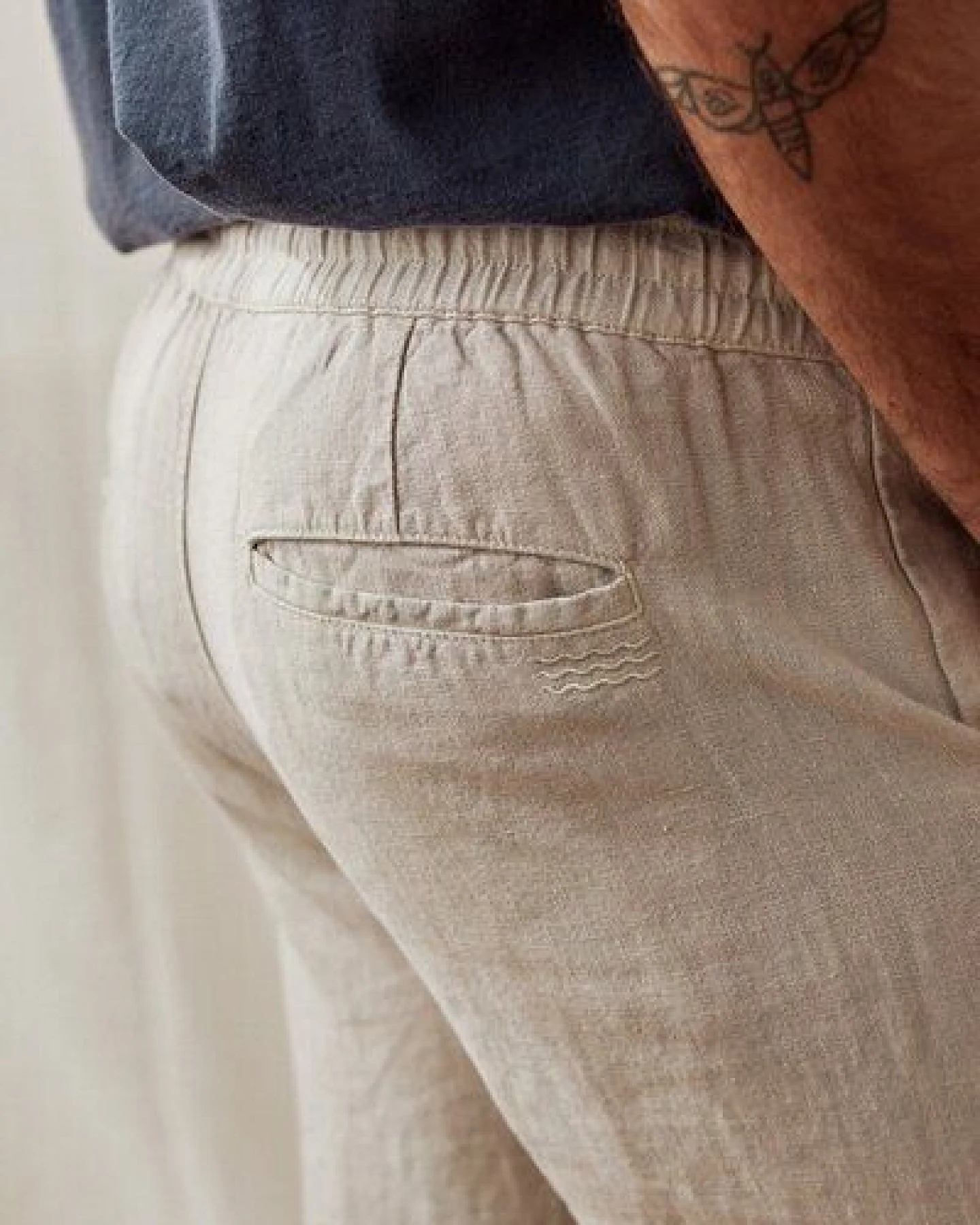 TWOTHIRDS Lange Hose Vegan "Kotomo" aus 100% Leinen – Ansicht 2