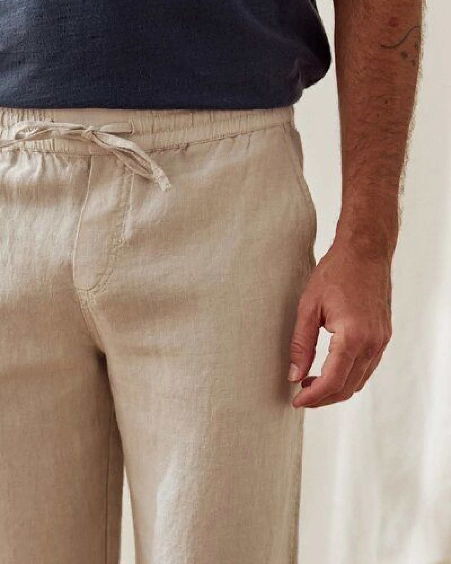 TWOTHIRDS Lange Hose Vegan "Kotomo" aus 100% Leinen – Ansicht 3
