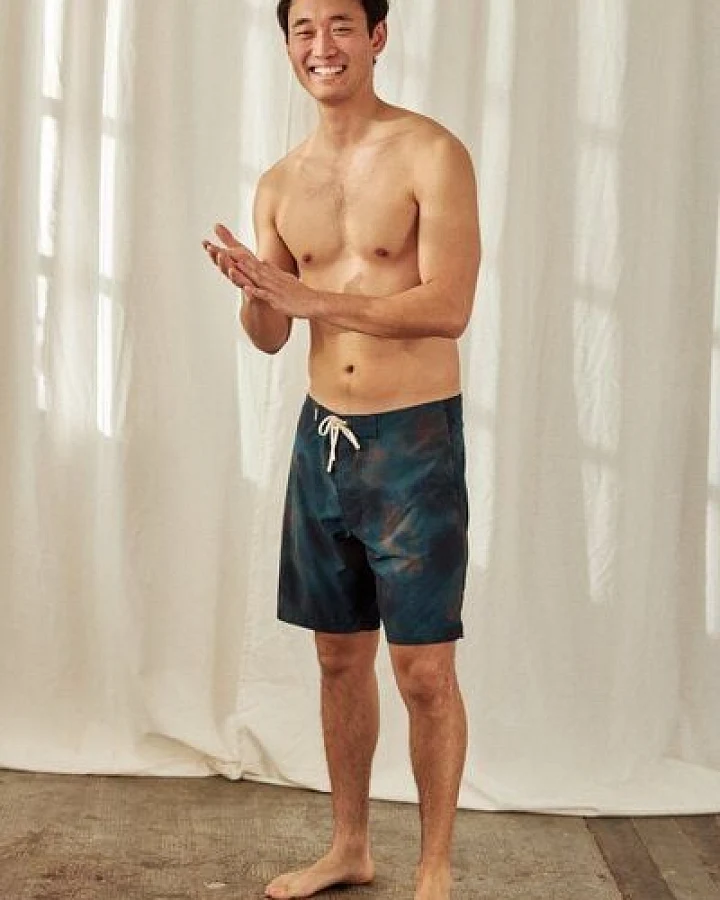 TWOTHIRDS Boardshorts Vegan "Kempe" aus recycelten Materialien