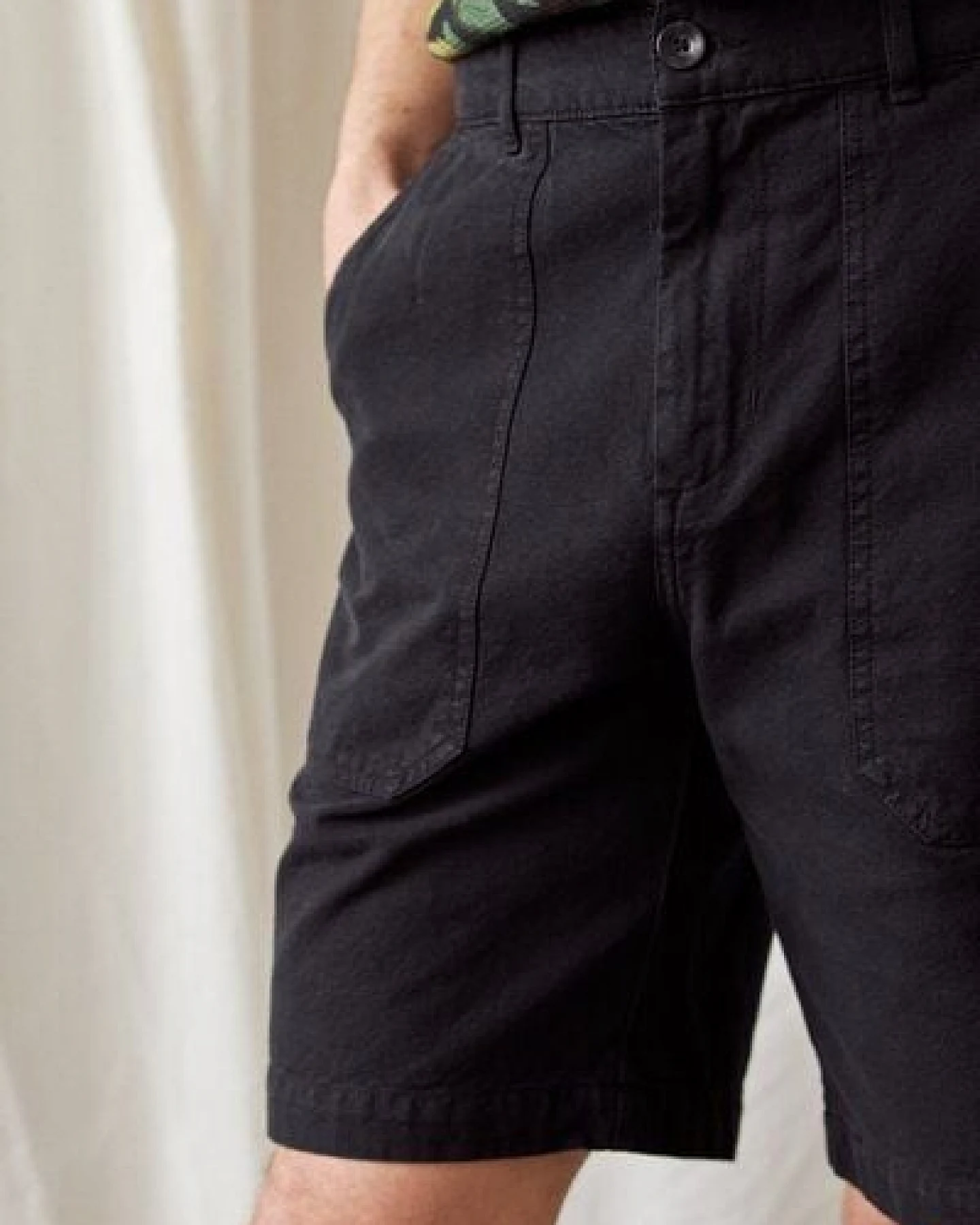TWOTHIRDS Shorts Vegan "La Raspa" aus 100% Bio-Baumwollcanvas – Ansicht 4