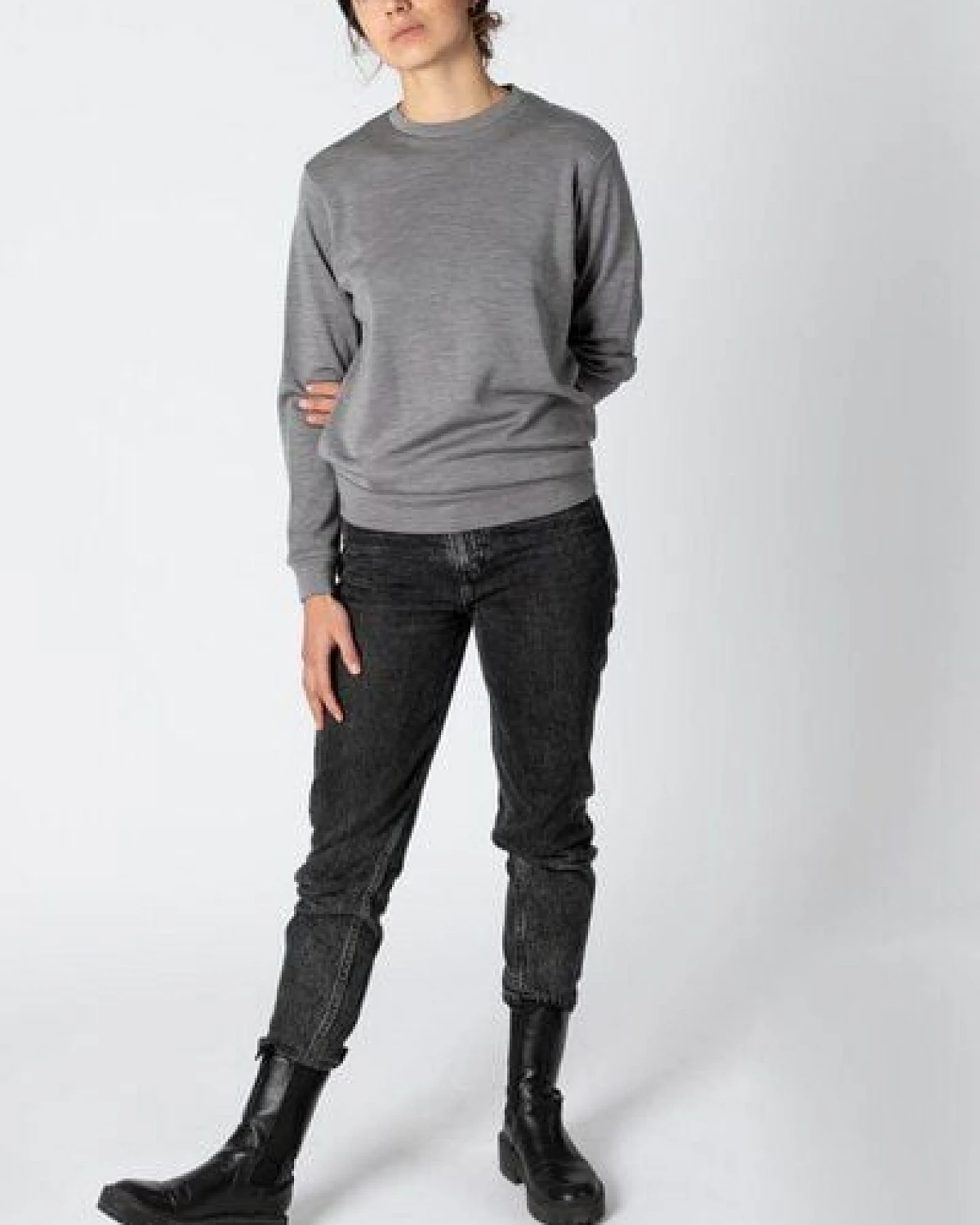JECKYBENG The MERINO SWEATER - Unisex Pullover aus 100% Merinowolle – Ansicht 3