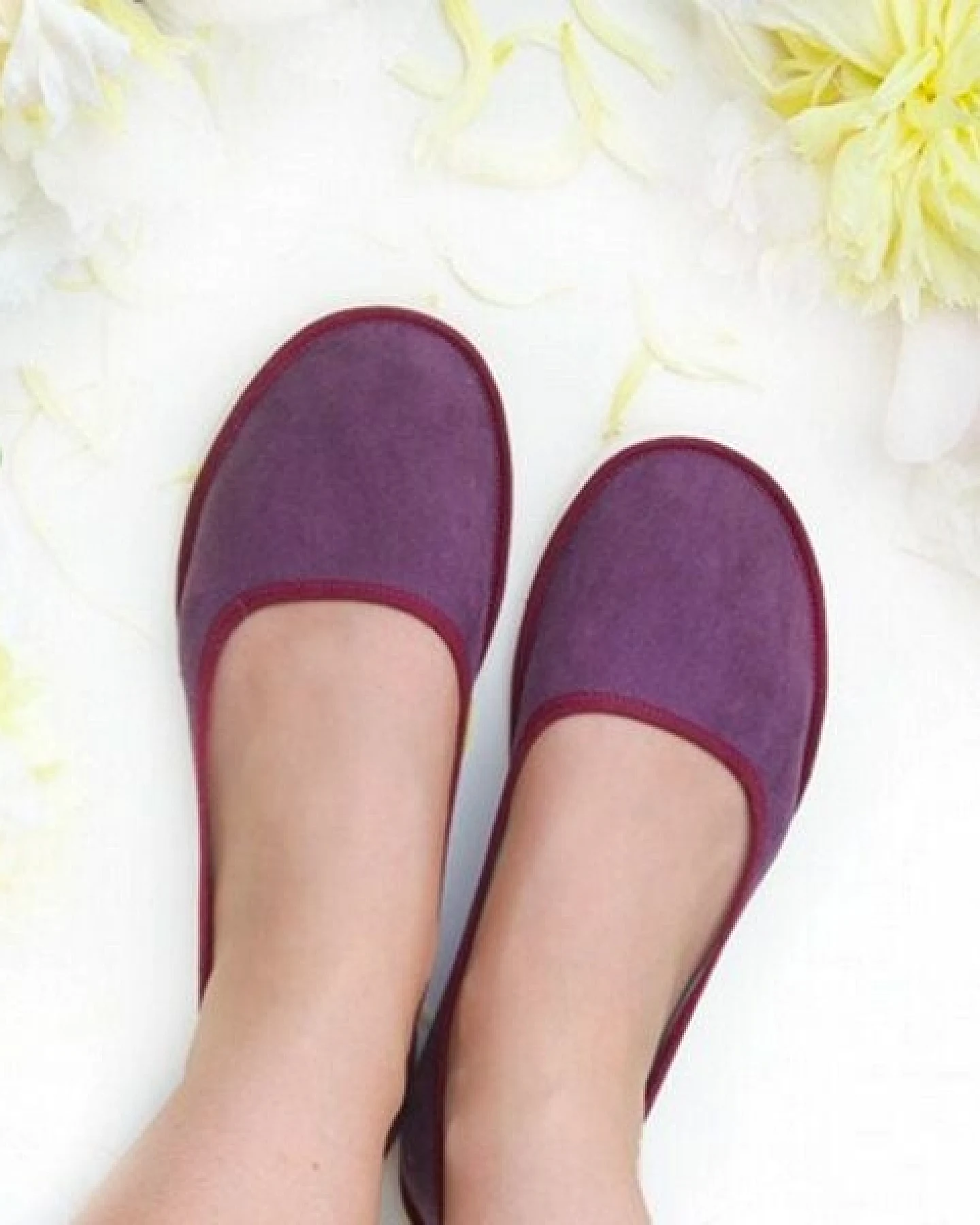 Ursanina Ballerinas Pflaume – Ansicht 3