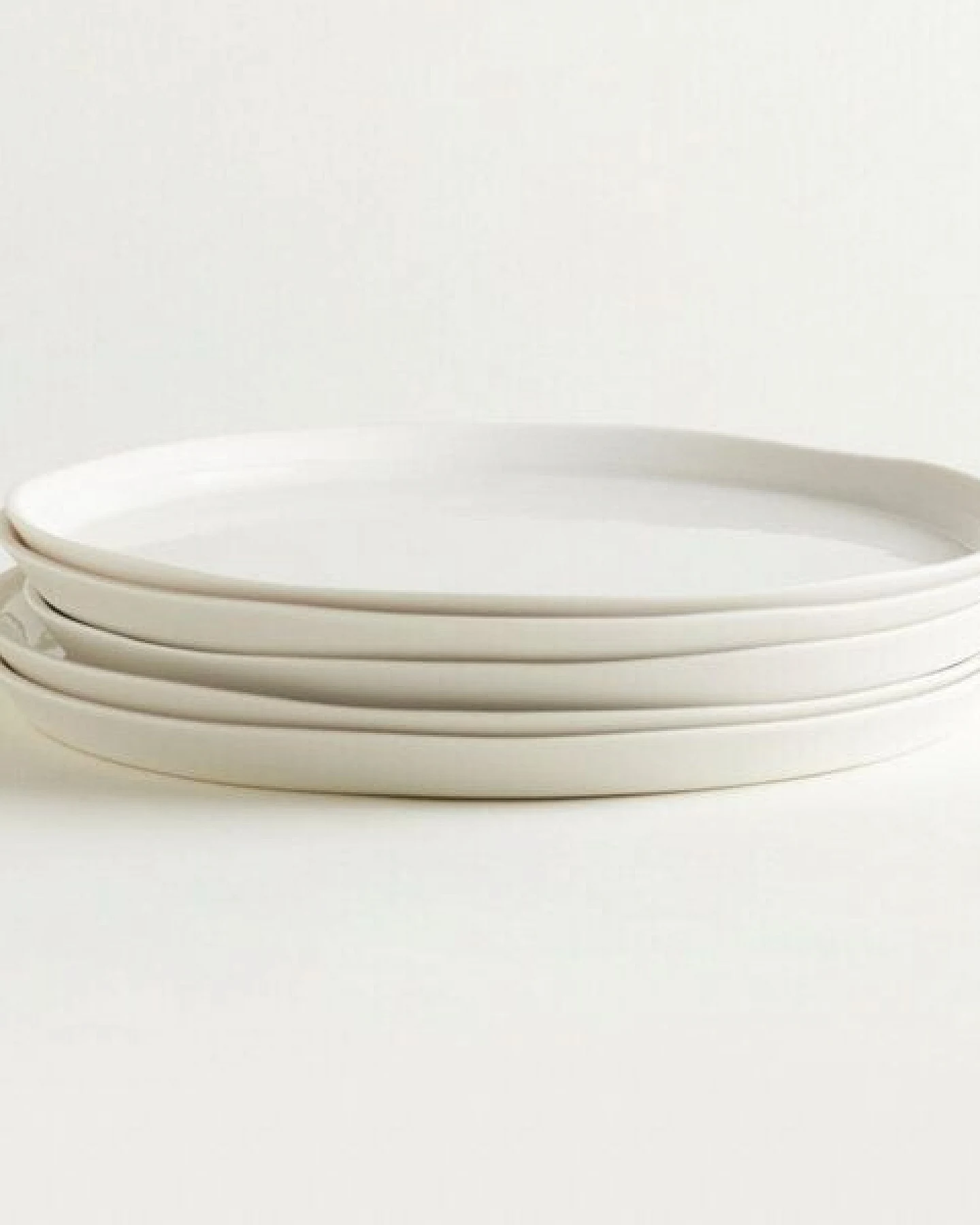 onomao Handgemachter Großer Teller aus Porzellan 2er-Set – Ansicht 4