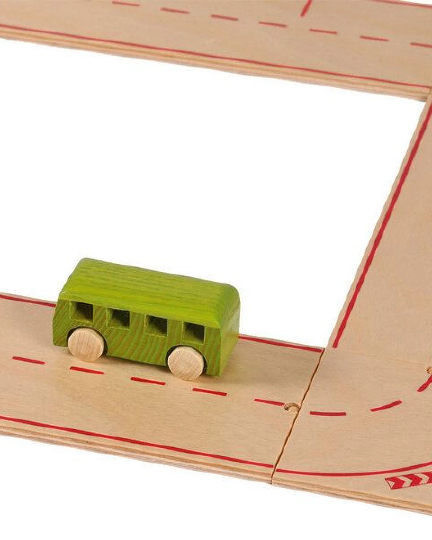 Beck Holzspielzeug Straßenelemente Grundpackung – Ansicht 3