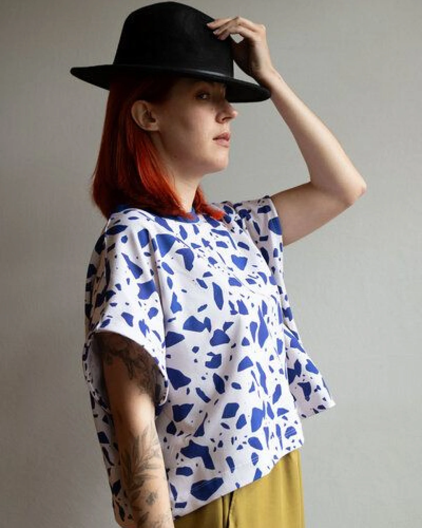 Ecostories Damen T-Shirt Terrazzo – Ansicht 2