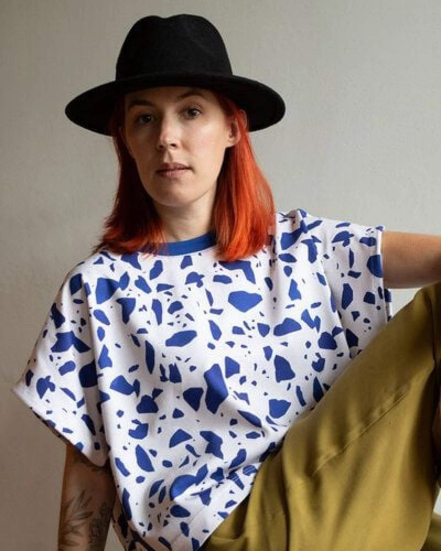Ecostories Damen T-Shirt Terrazzo – Ansicht 2