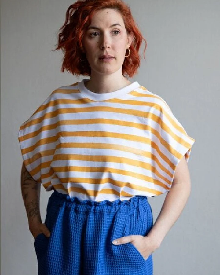 Ecostories Damen T-Shirt Sonnentanz