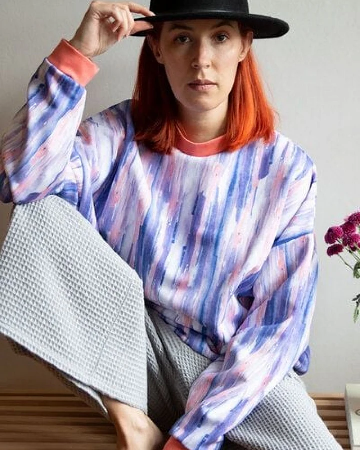 Ecostories Oversized Sweatshirt Seereflexion
