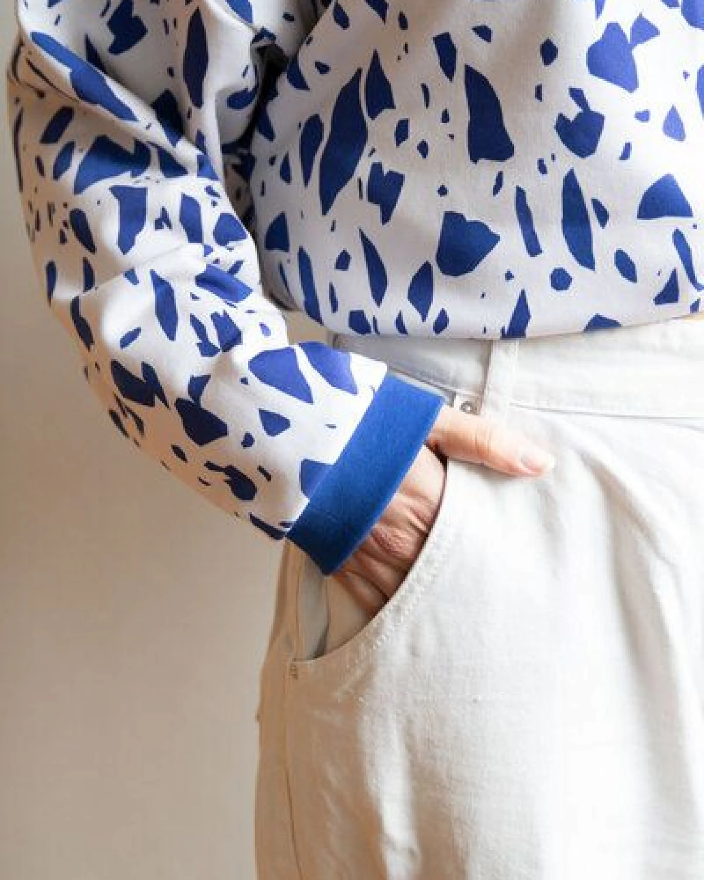 Ecostories Oversized Sweatshirt Terrazzo – Ansicht 2