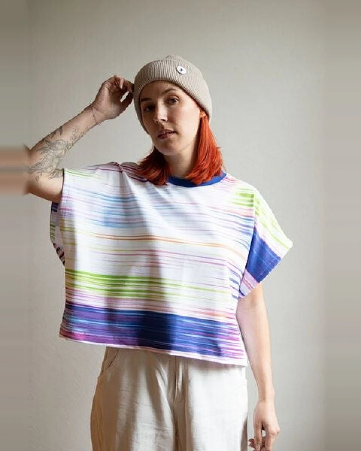 Ecostories Damen T-Shirt Timelaps