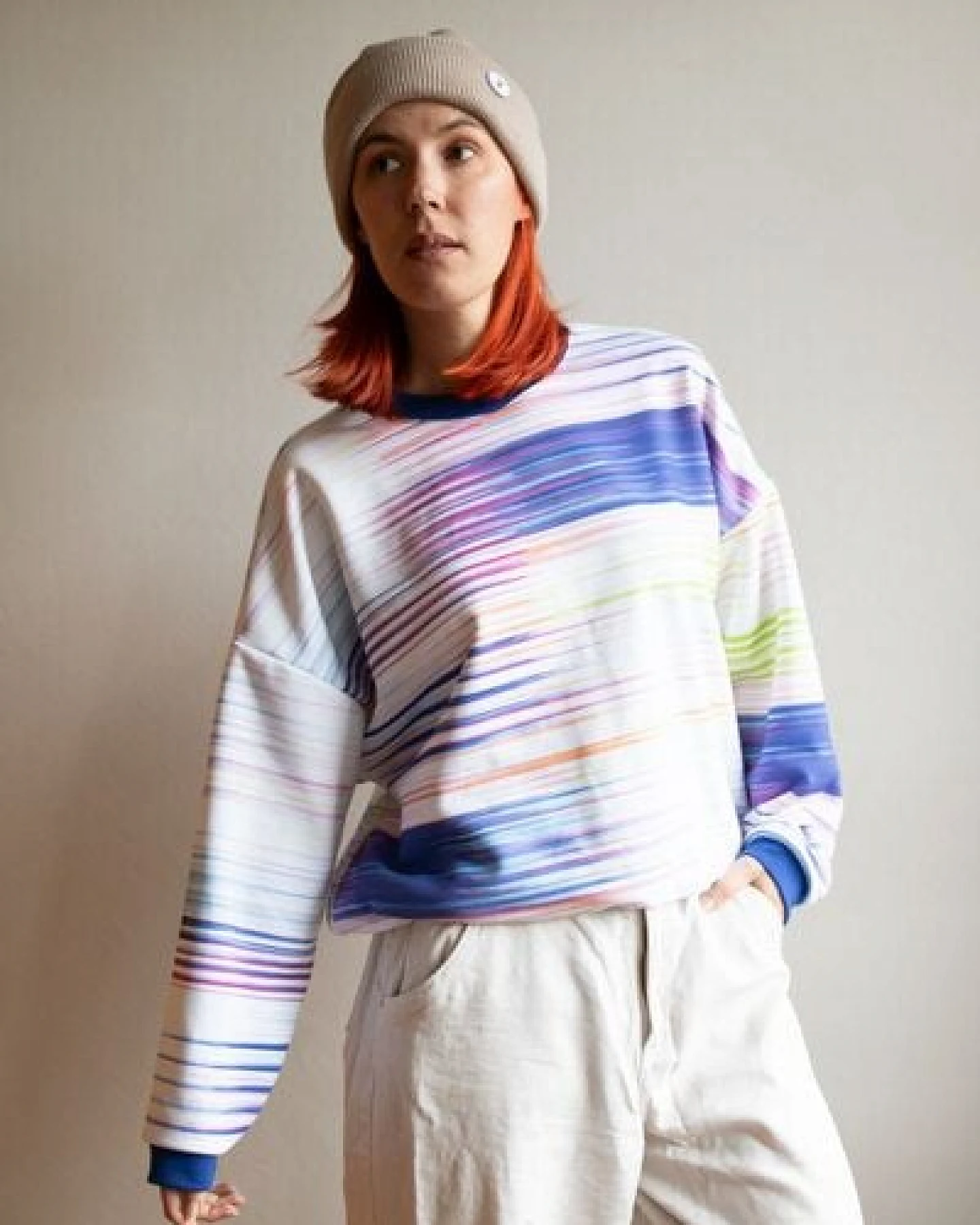 Ecostories Oversized Sweatshirt Timelapse – Ansicht 2