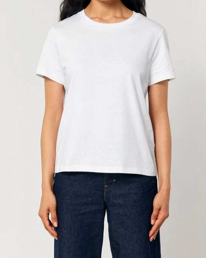 FAIRTICKEN BASICS Damen Basic T-Shirt aus 100% Bio-Baumwolle