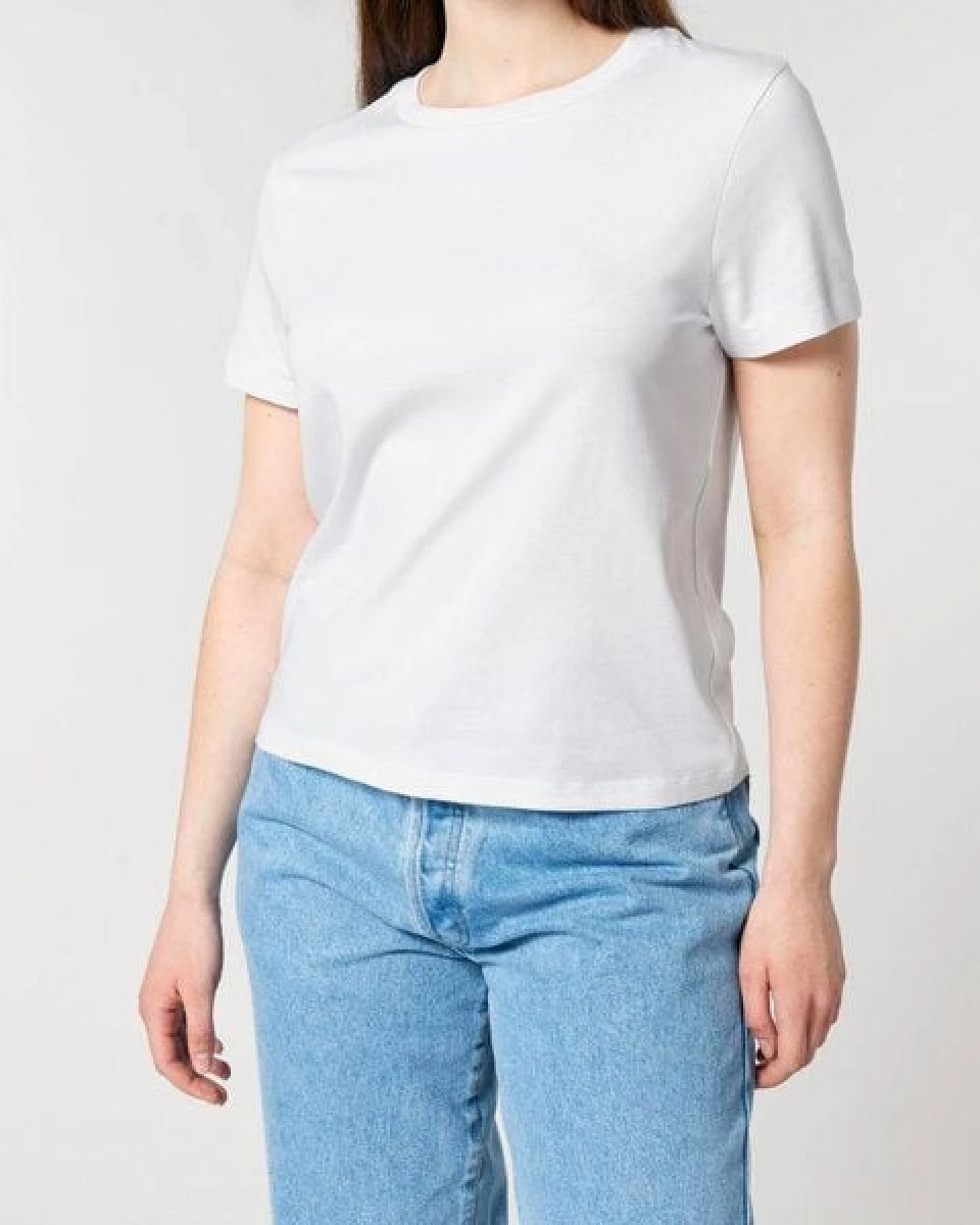 FAIRTICKEN BASICS Damen Basic T-Shirt aus 100% Bio-Baumwolle – Ansicht 4