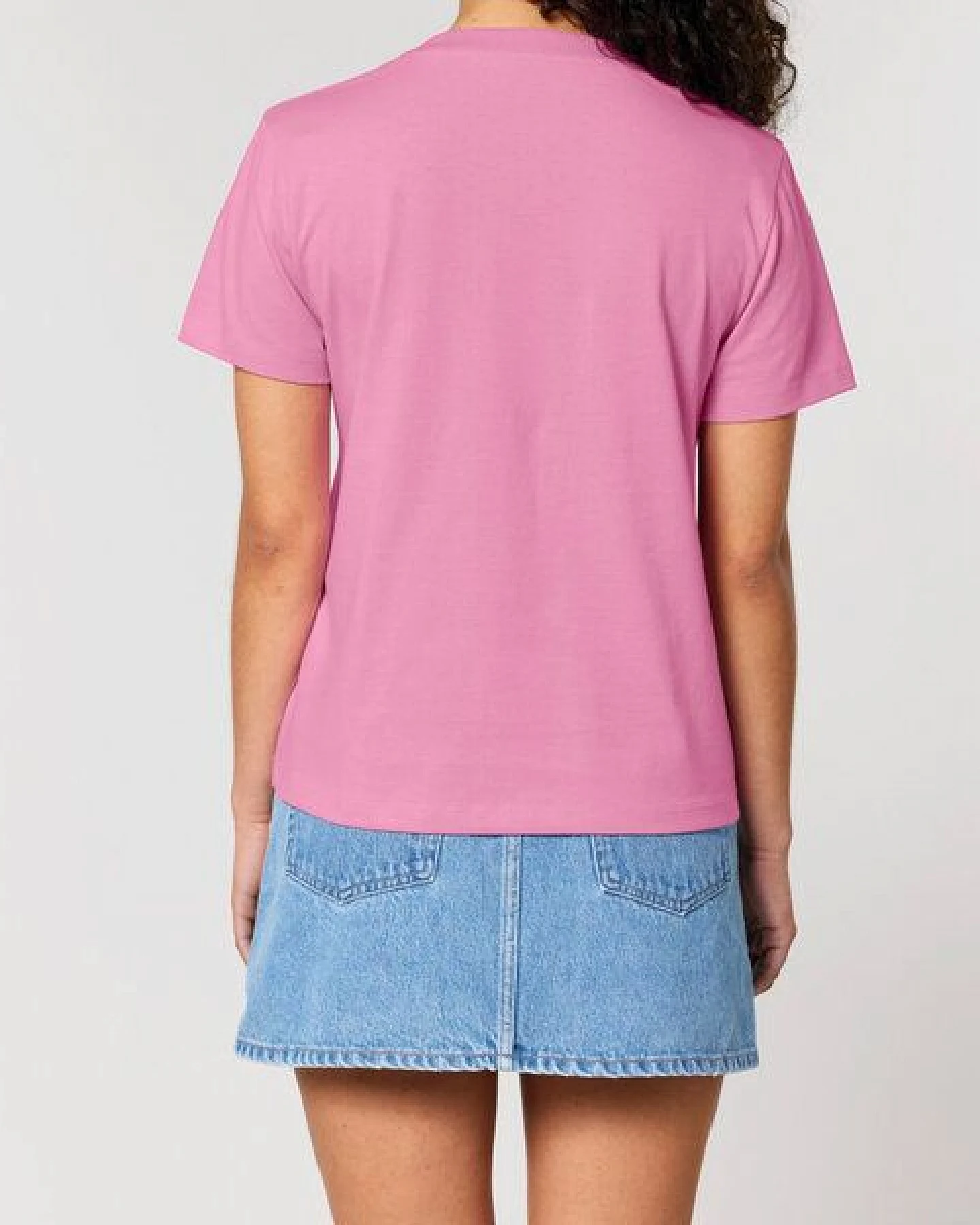 FAIRTICKEN BASICS Damen Basic T-Shirt aus 100% Bio-Baumwolle – Ansicht 2