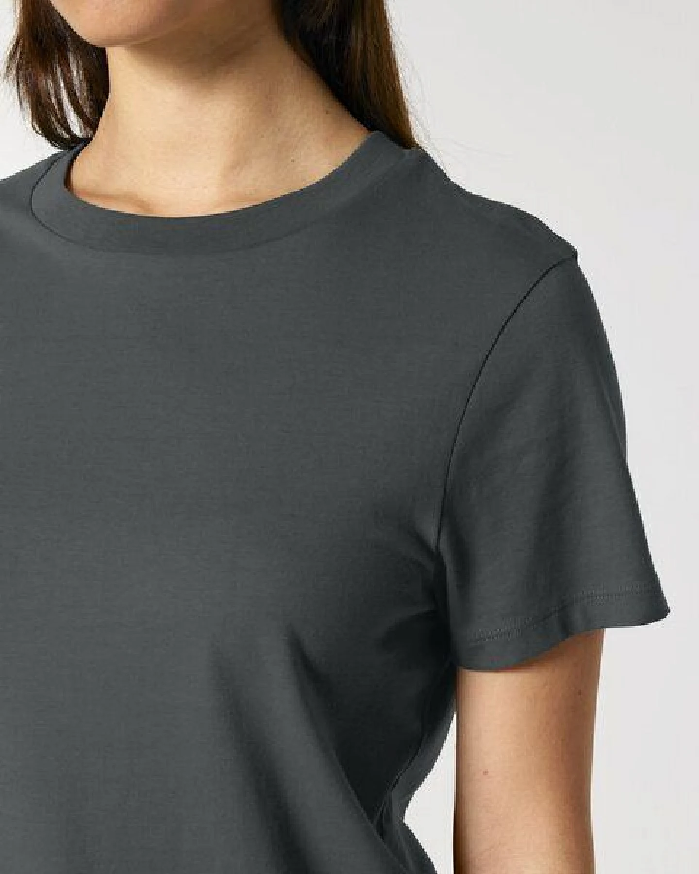 FAIRTICKEN BASICS Damen Basic T-Shirt aus 100% Bio-Baumwolle – Ansicht 3