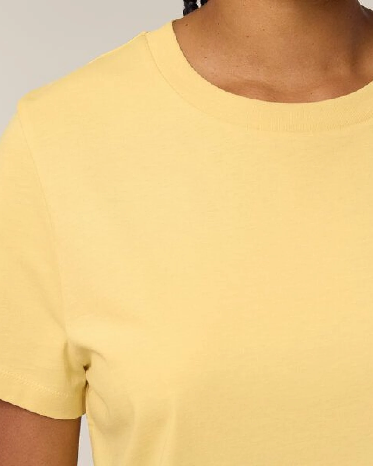 FAIRTICKEN BASICS Damen Basic T-Shirt aus 100% Bio-Baumwolle – Ansicht 3
