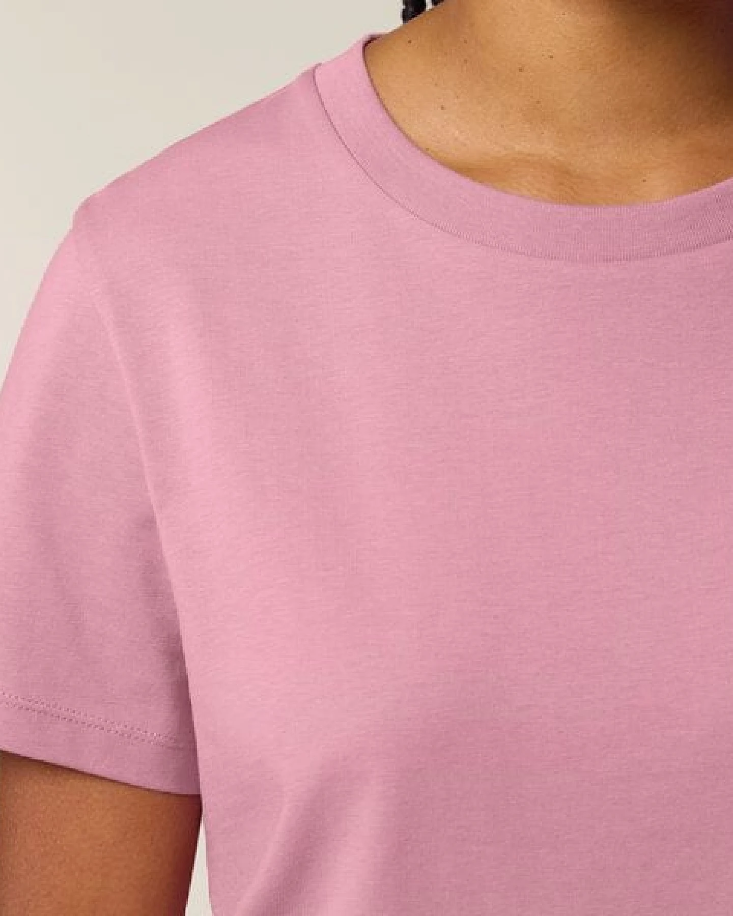 FAIRTICKEN BASICS Damen Basic T-Shirt aus 100% Bio-Baumwolle – Ansicht 3