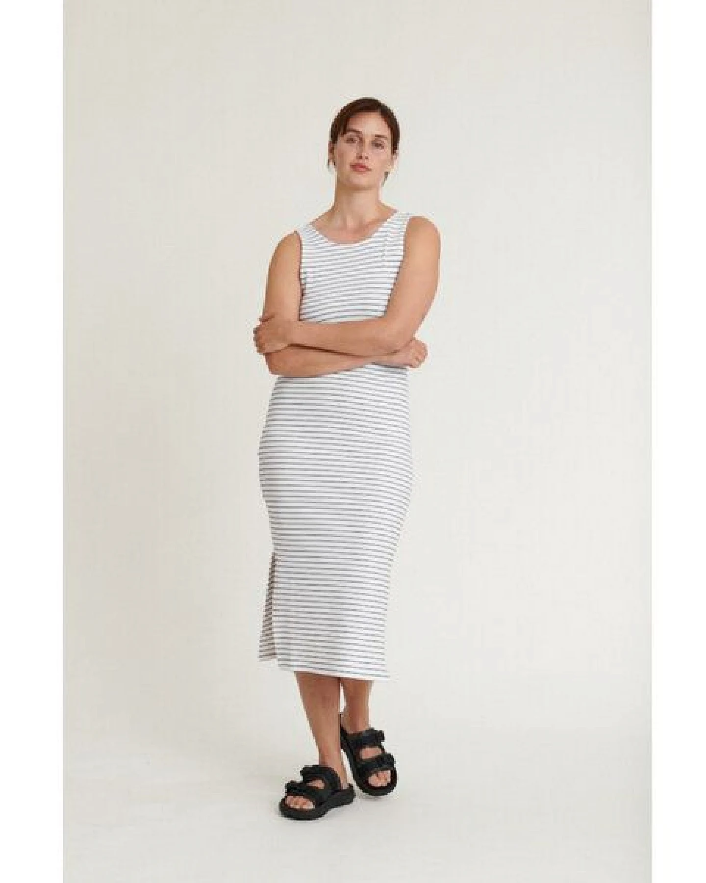 Basic Apparel Kleid LUDMILLA aus Bio-Baumwolle – Ansicht 3