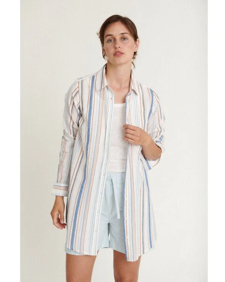 Basic Apparel Langes Shirt JIMA aus Bio-Baumwolle