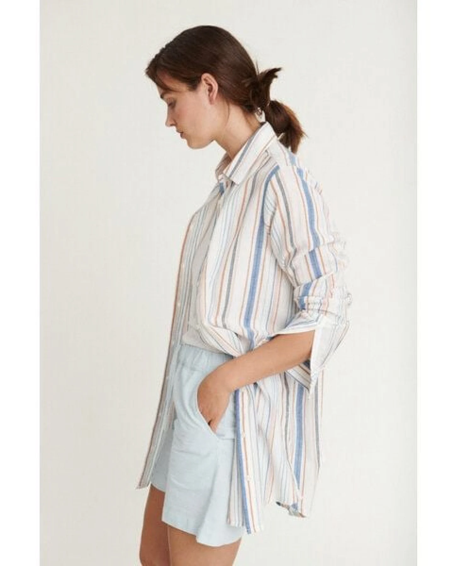 Basic Apparel Langes Shirt JIMA aus Bio-Baumwolle – Ansicht 2