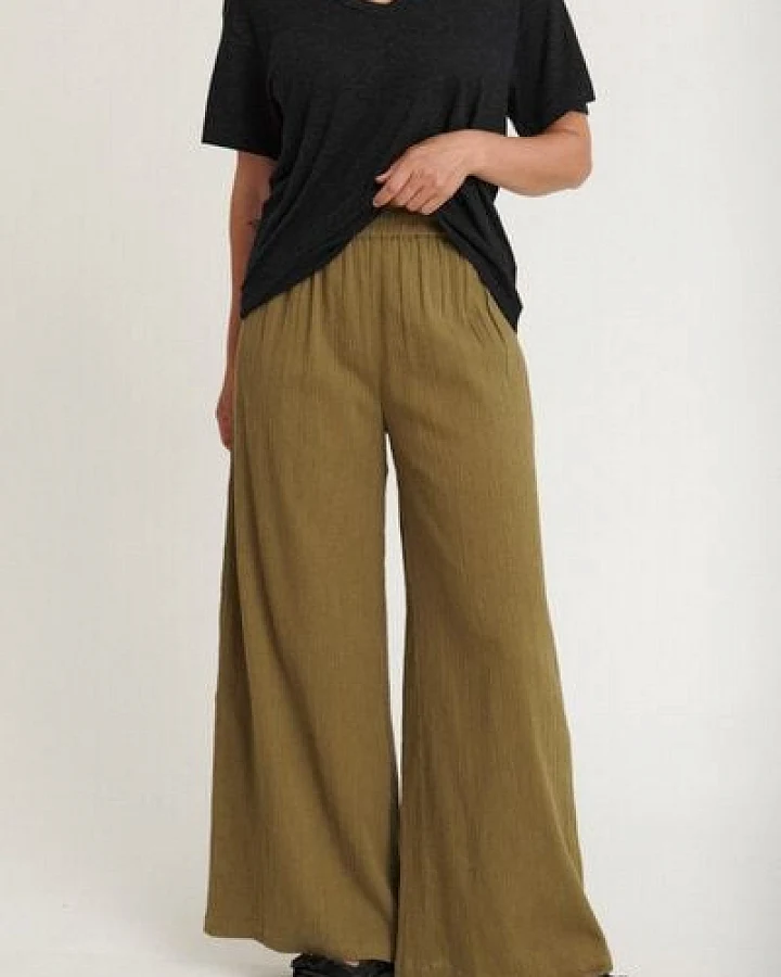 Basic Apparel Lockere Hose SIMONE aus Bio-Baumwolle
