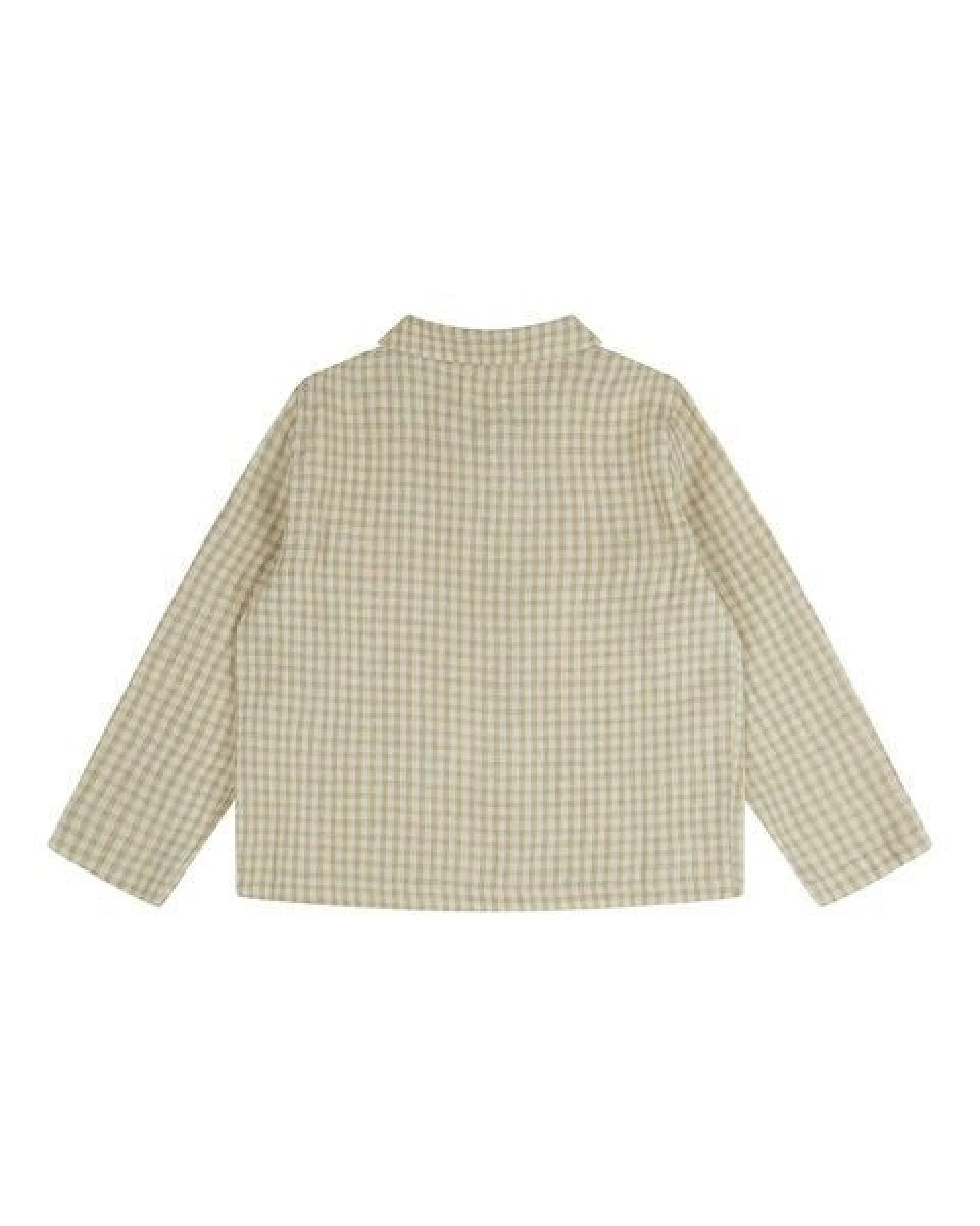 Matona Locker geschnittenes Leinenhemd für Kinder / Linen Workshirt – Ansicht 4