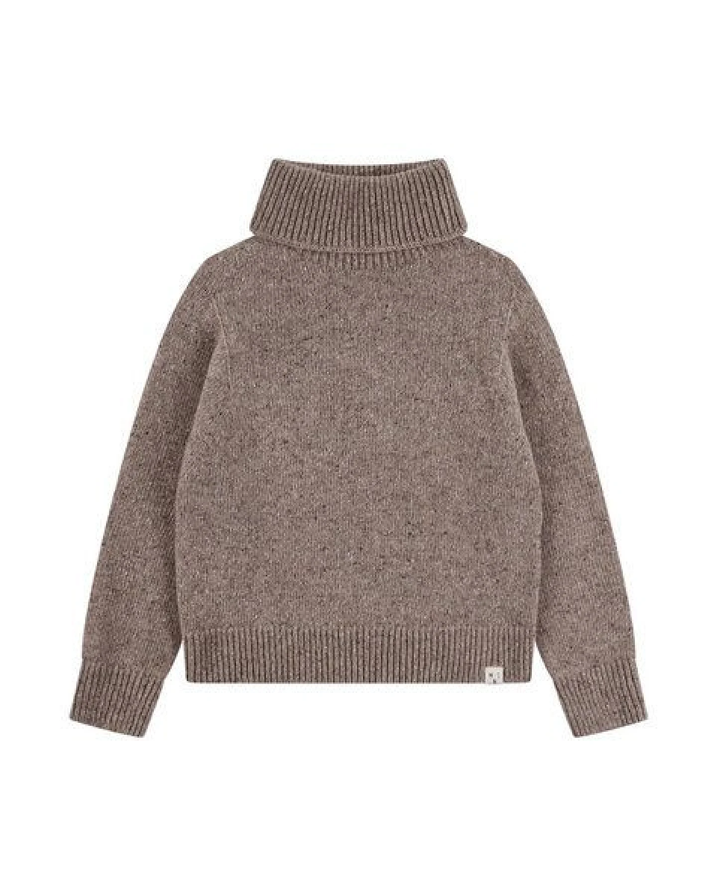Matona Klassischer Rollkragenpullover für Kinder aus recycelter Wolle / Turtleneck Sweater – Ansicht 4