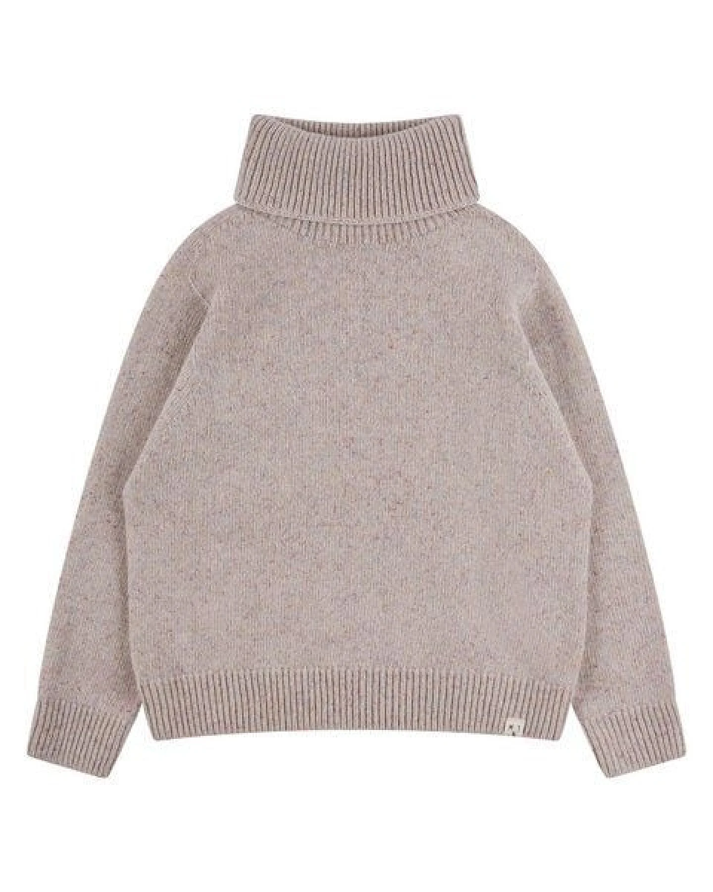 Matona Klassischer Rollkragenpullover für Kinder aus recycelter Wolle / Turtleneck Sweater – Ansicht 3