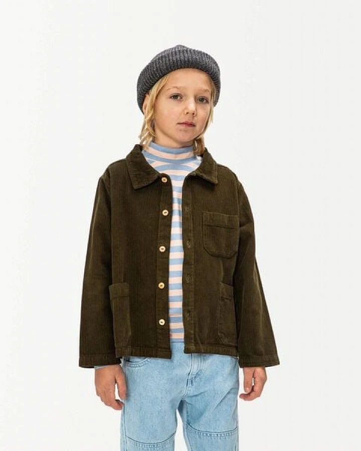Matona Kastig geschnittenes Hemd aus Cord für Kinder / Boxy Corduroy Jacket