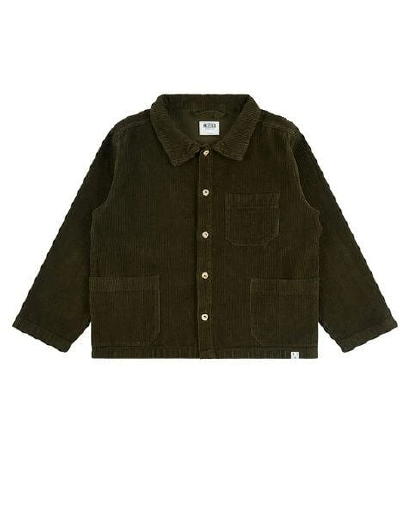 Matona Kastig geschnittenes Hemd aus Cord für Kinder / Boxy Corduroy Jacket – Ansicht 4