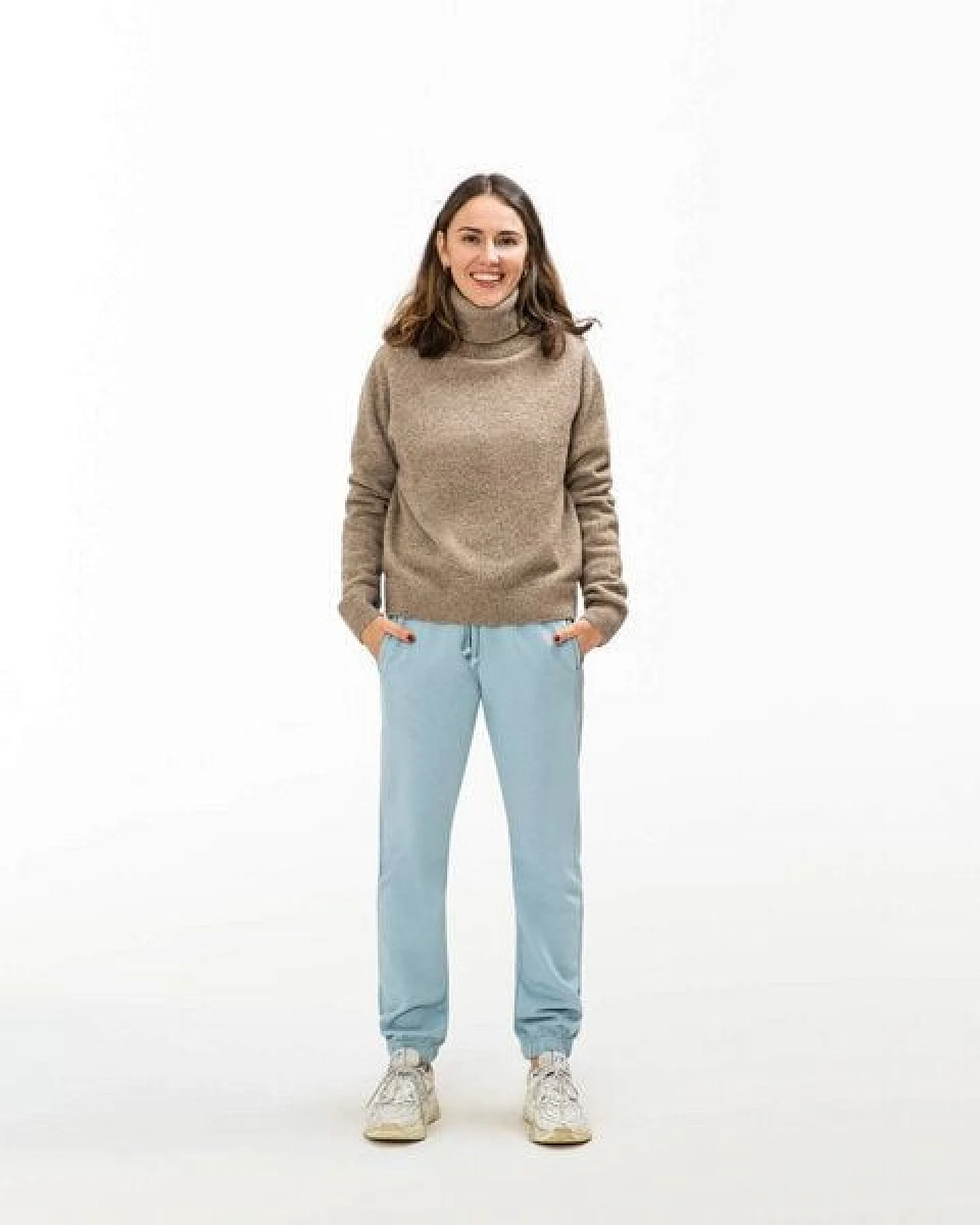 Matona Legere Jogginghose für Frauen mit Gummibund und Kordelzug / Trackpants – Ansicht 3