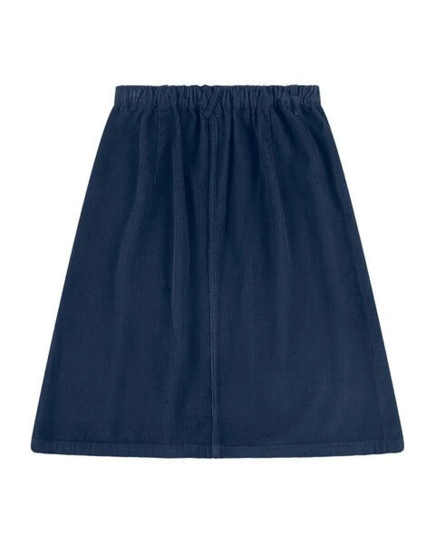 Matona Ausgestellter Midi-Rock für Frauen aus 100% Baumwollcord / Flared Corduroy Skirt – Ansicht 3