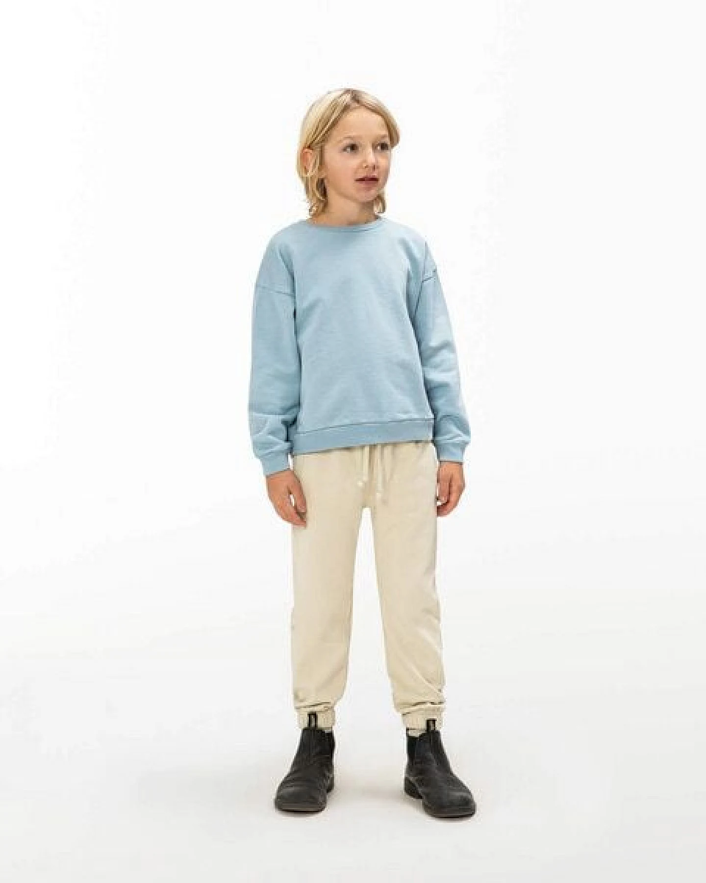 Matona Klassische Jogginghose aus Bio-Baumwolle für Kinder / Sweatpants – Ansicht 4