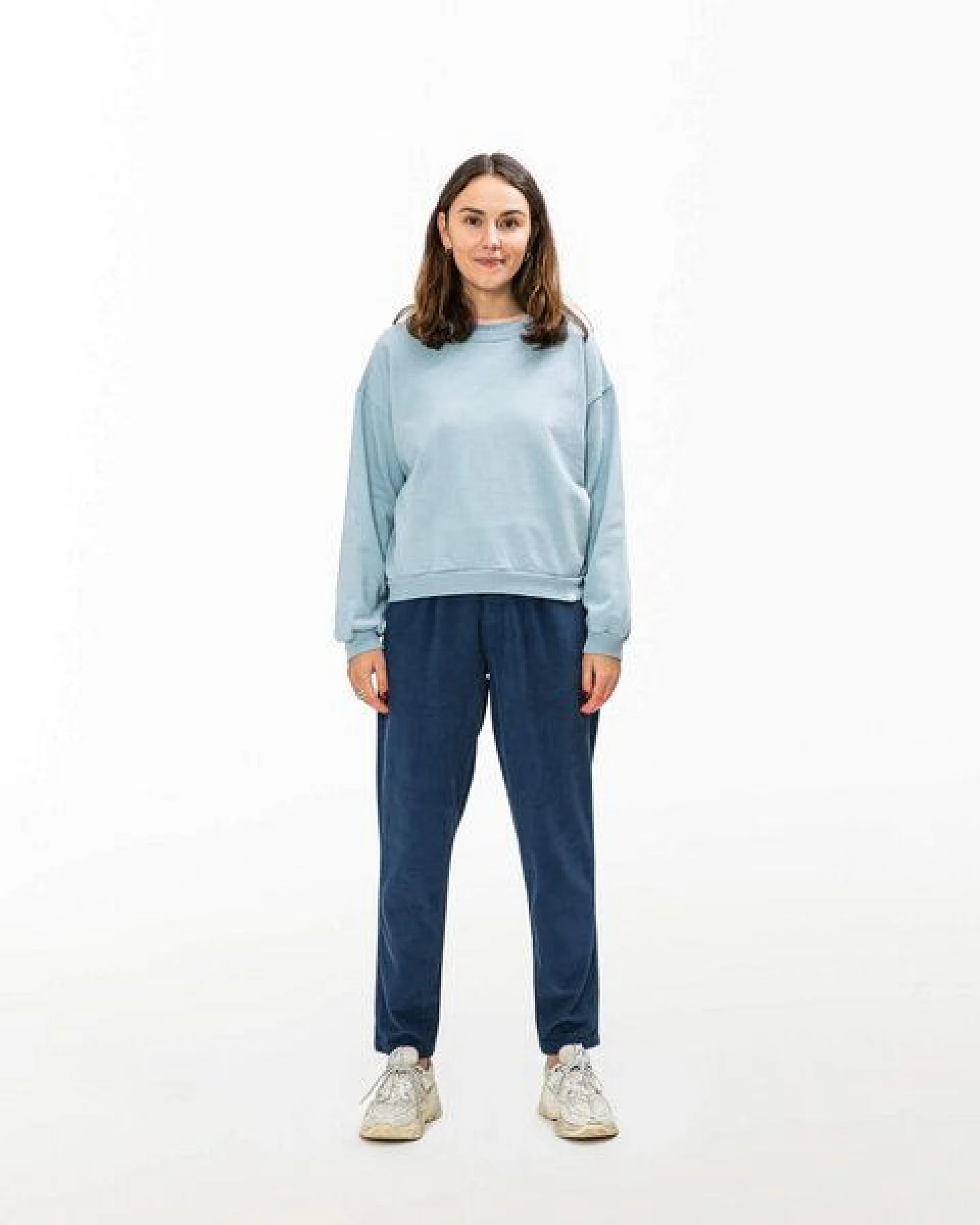 Matona Zeitloses Sweatshirt für Frauen aus Bio-Baumwolle / Light Sweatshirt – Ansicht 3