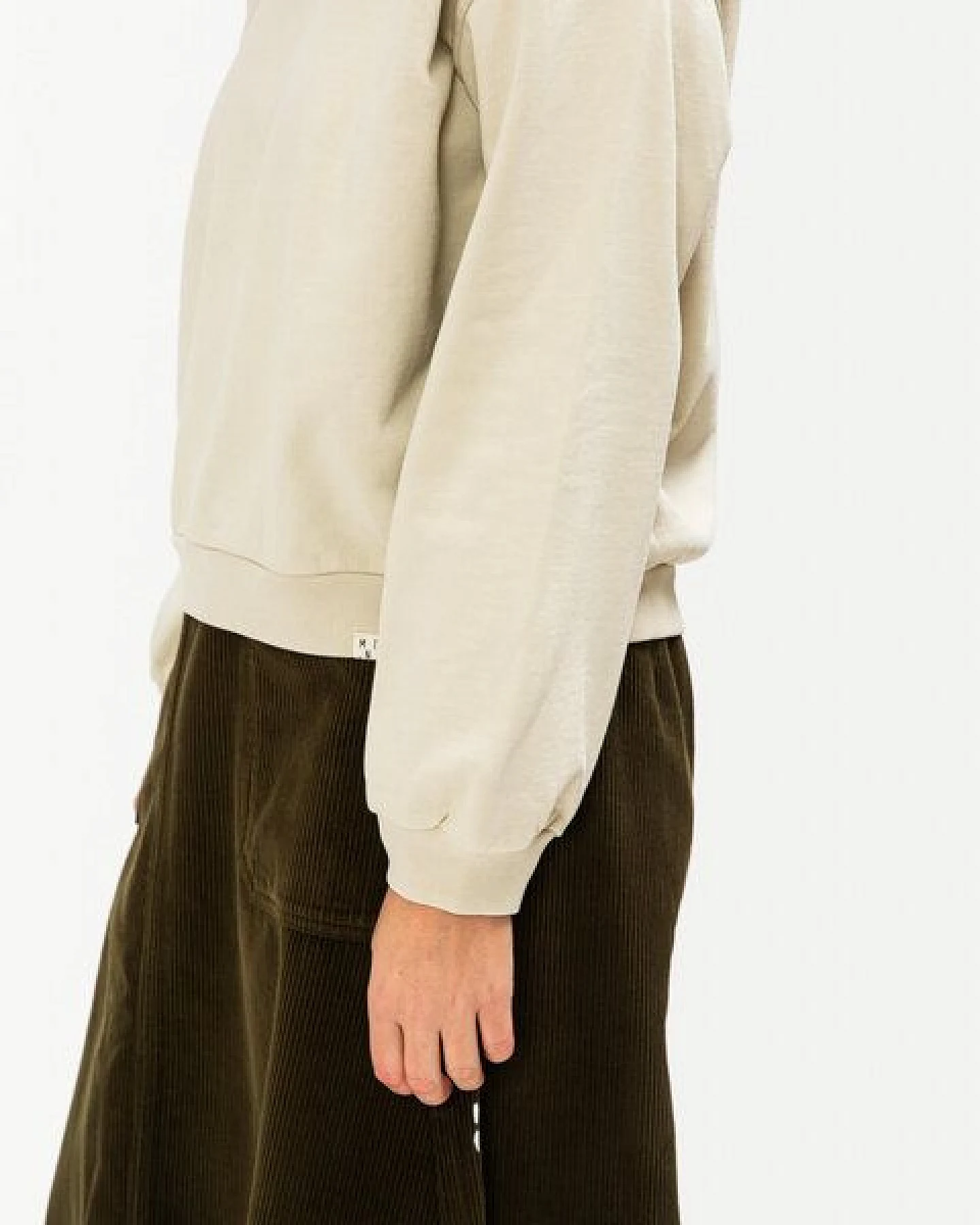 Matona Zeitloses Sweatshirt für Frauen aus Bio-Baumwolle / Light Sweatshirt – Ansicht 3