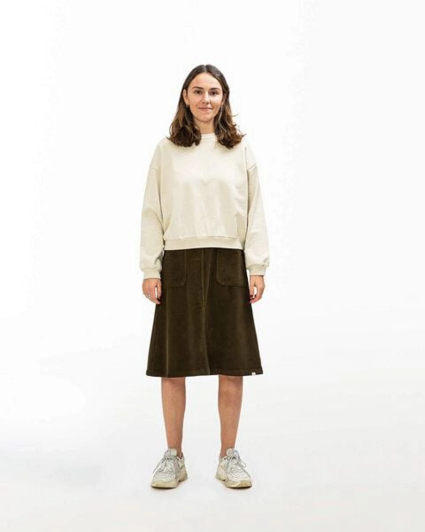 Matona Zeitloses Sweatshirt für Frauen aus Bio-Baumwolle / Light Sweatshirt – Ansicht 4