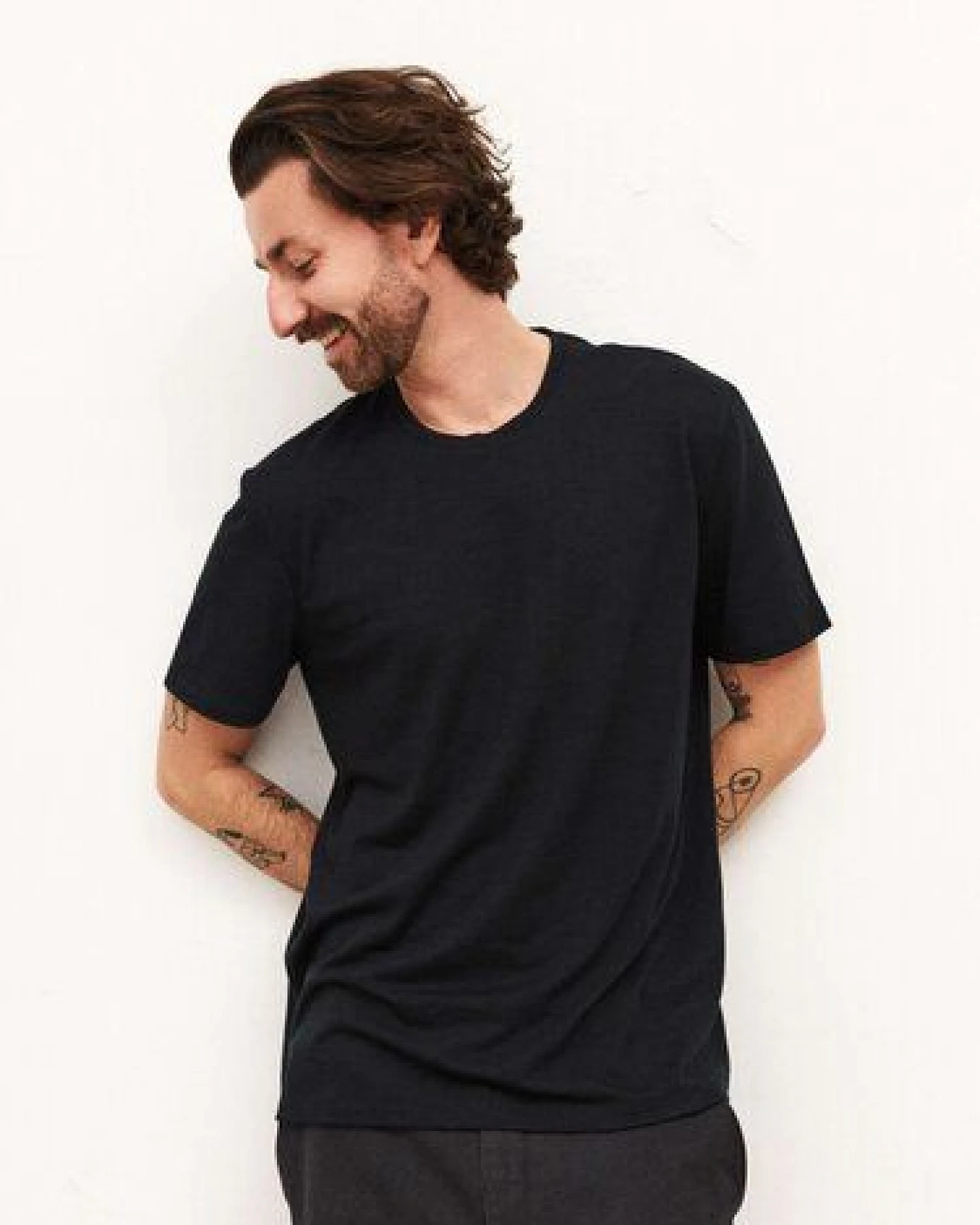 Kopyto KAMELEON - Herren T-Shirt aus 100% RWS-zertifizierter Merinowolle – Ansicht 2