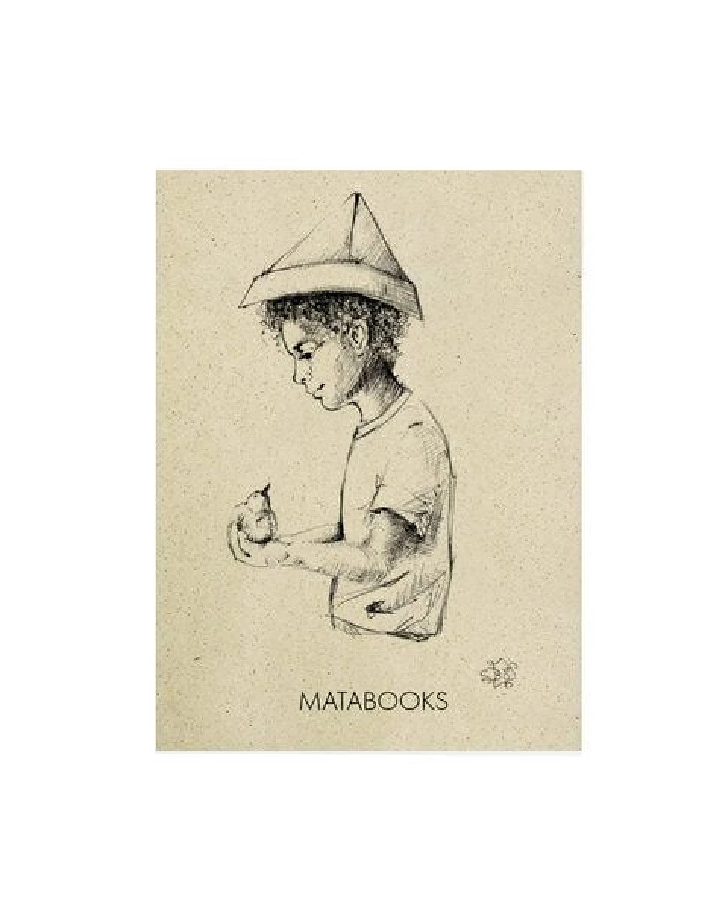 matabooks® Vintage A6 Postkarte aus nachhaltigem Graspapier – Ansicht 4