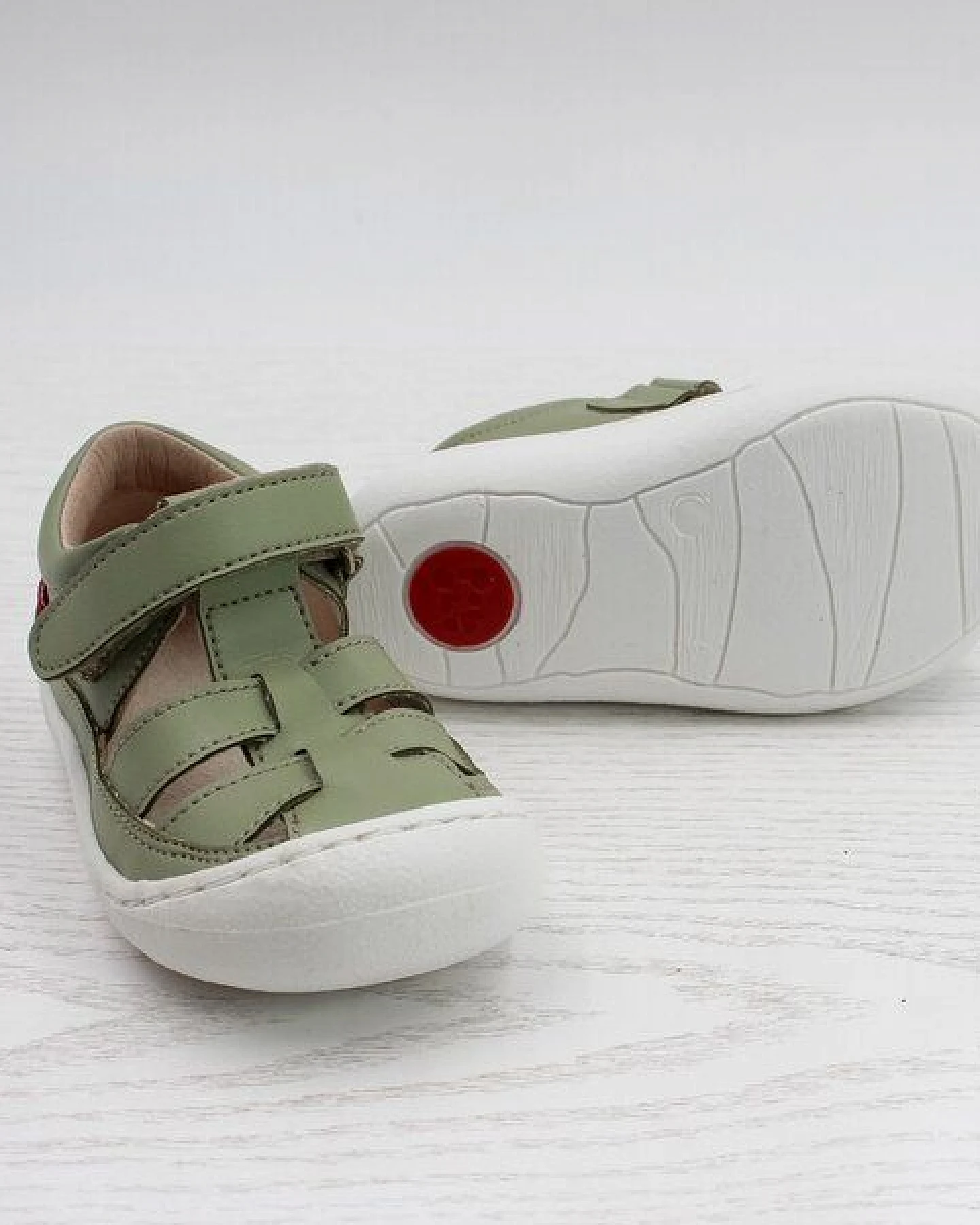 Pololo Lauflernersandale "Verano" aus Kaktus-Lederimitat, vegan, Größen 20-27 – Ansicht 3