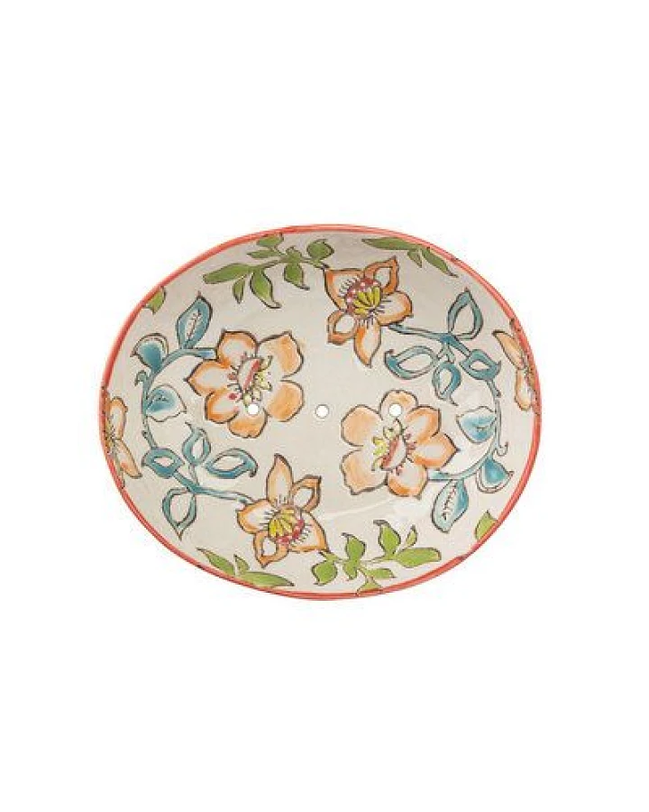 TRANQUILLO Seifenschale SUMMER aus Steinzeug 13 cm (POR707, POR708, POR709)