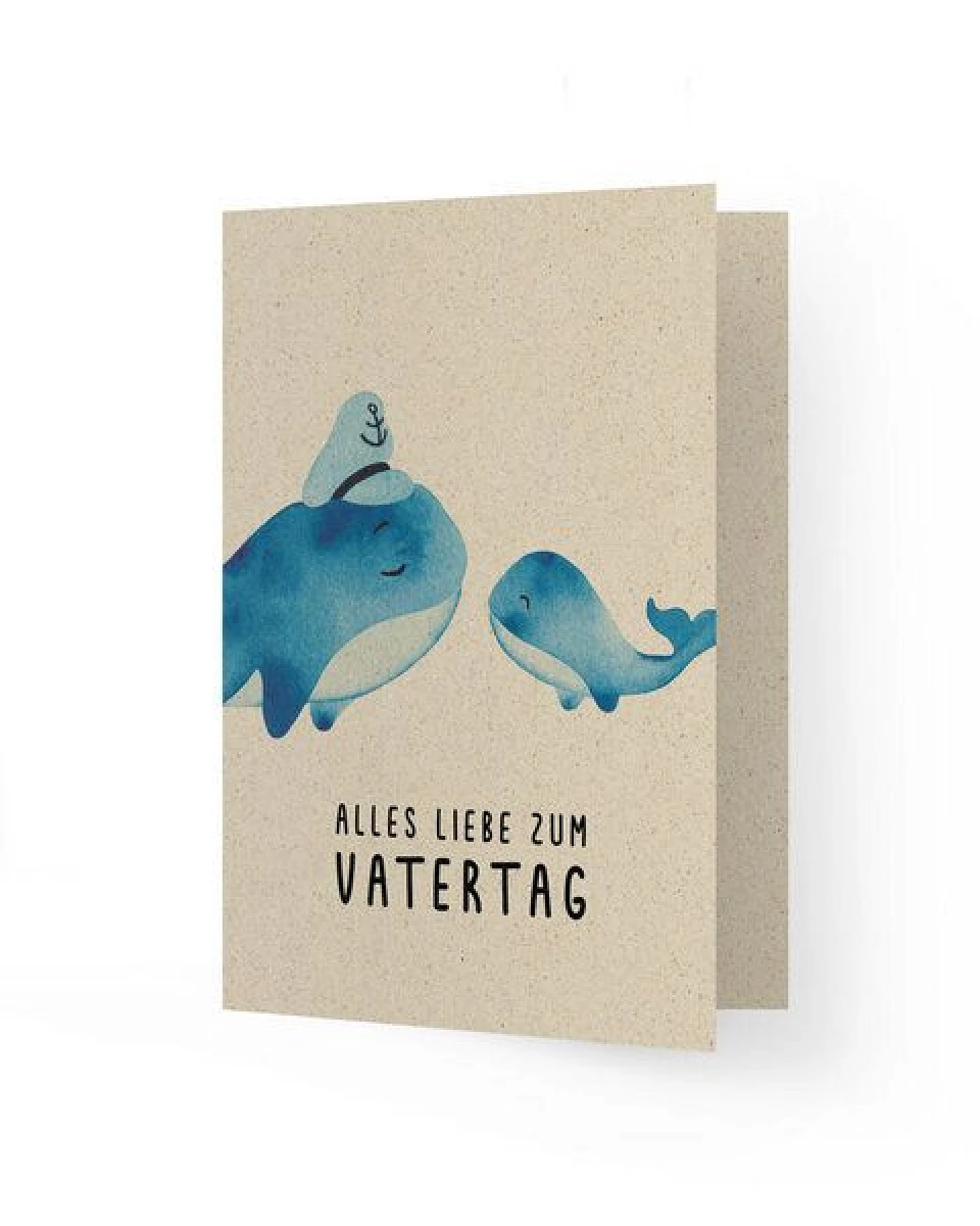 matabooks® A6 Grußkarte/Klappkarte aus nachhaltigem Graspapier – Ansicht 2