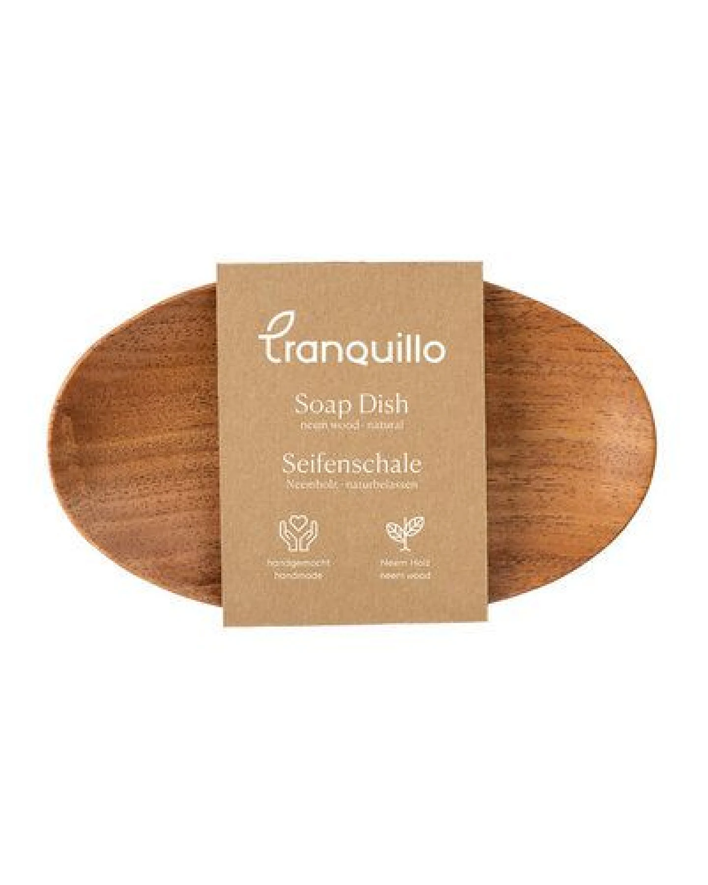 TRANQUILLO Seifenschale aus Neemholz (MX927, MX928, MX929) – Ansicht 4