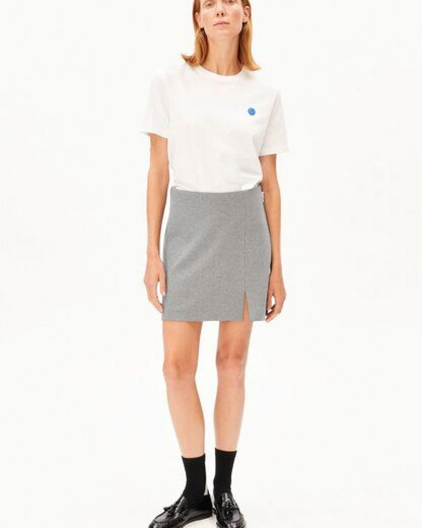 ARMEDANGELS VANJARAA MINI Damen Jerseyrock aus LENZING ECOVERO Viskose Mix – Ansicht 4