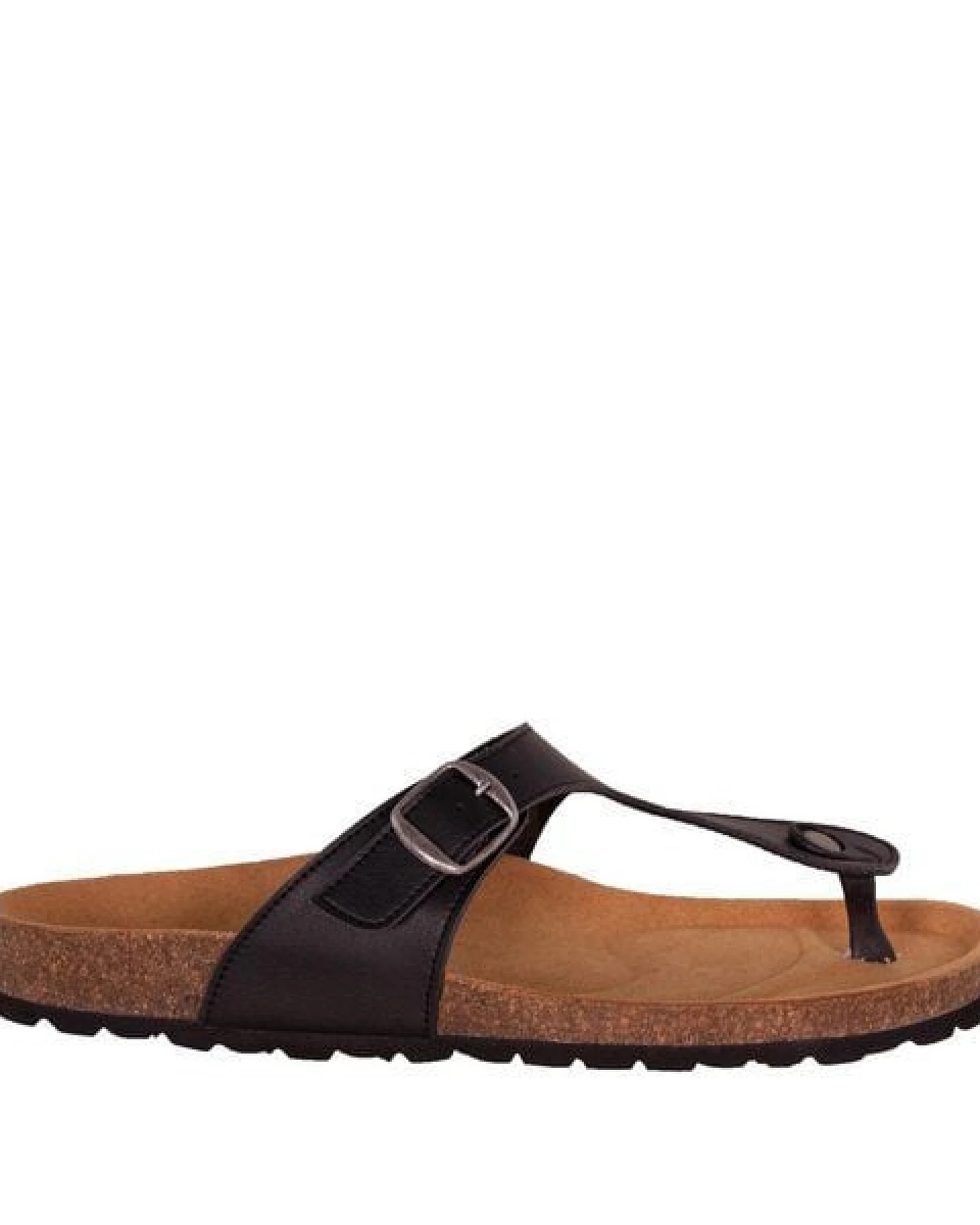 Shoezuu Vegan Vegane Zehentrenner Fußbett Sandalen aus Kork und Mikrofasern – Ansicht 2
