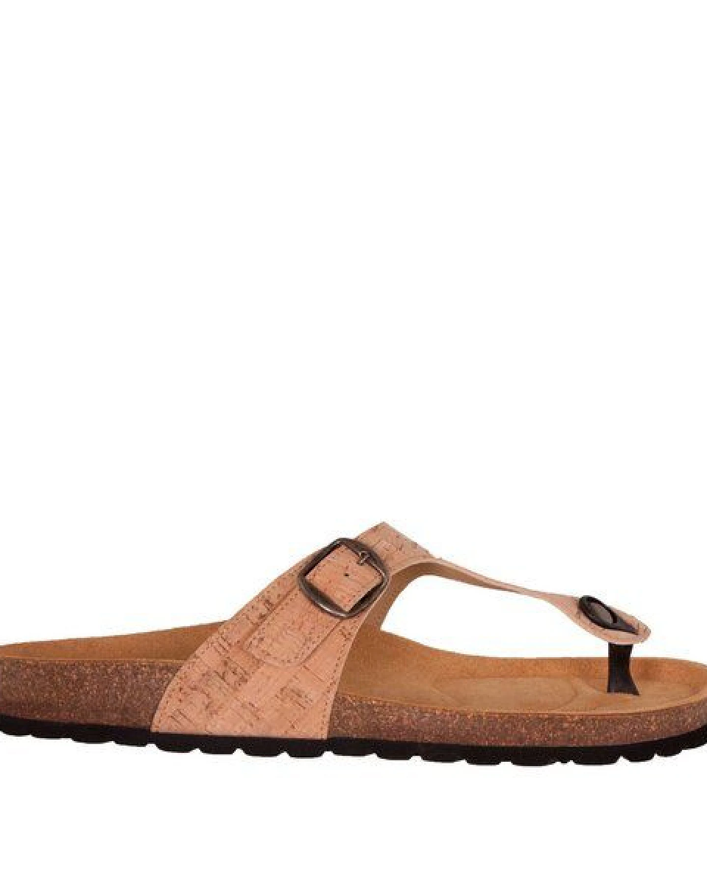 Shoezuu Vegan Vegane Zehentrenner Fußbett Sandalen aus Kork – Ansicht 2