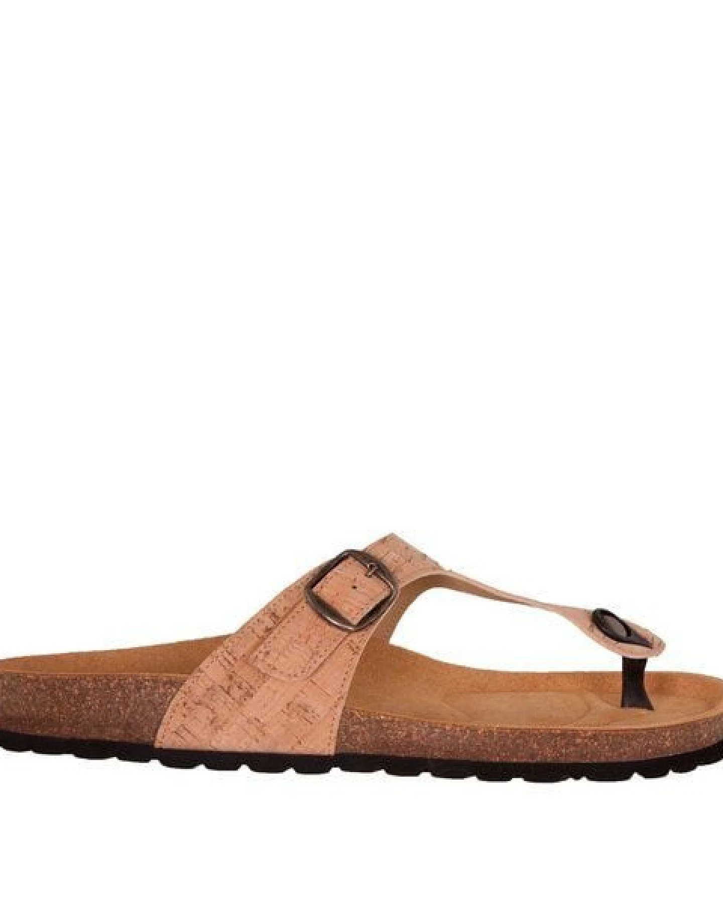 Shoezuu Vegan Vegane Zehentrenner Fußbett Sandalen aus Kork – Ansicht 2