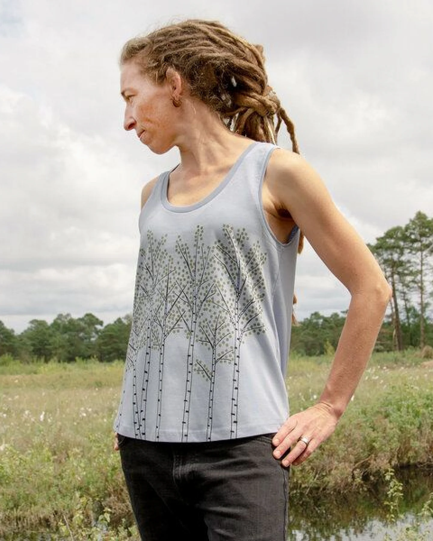 Cmig Damen Tank-Top Birken – Ansicht 4