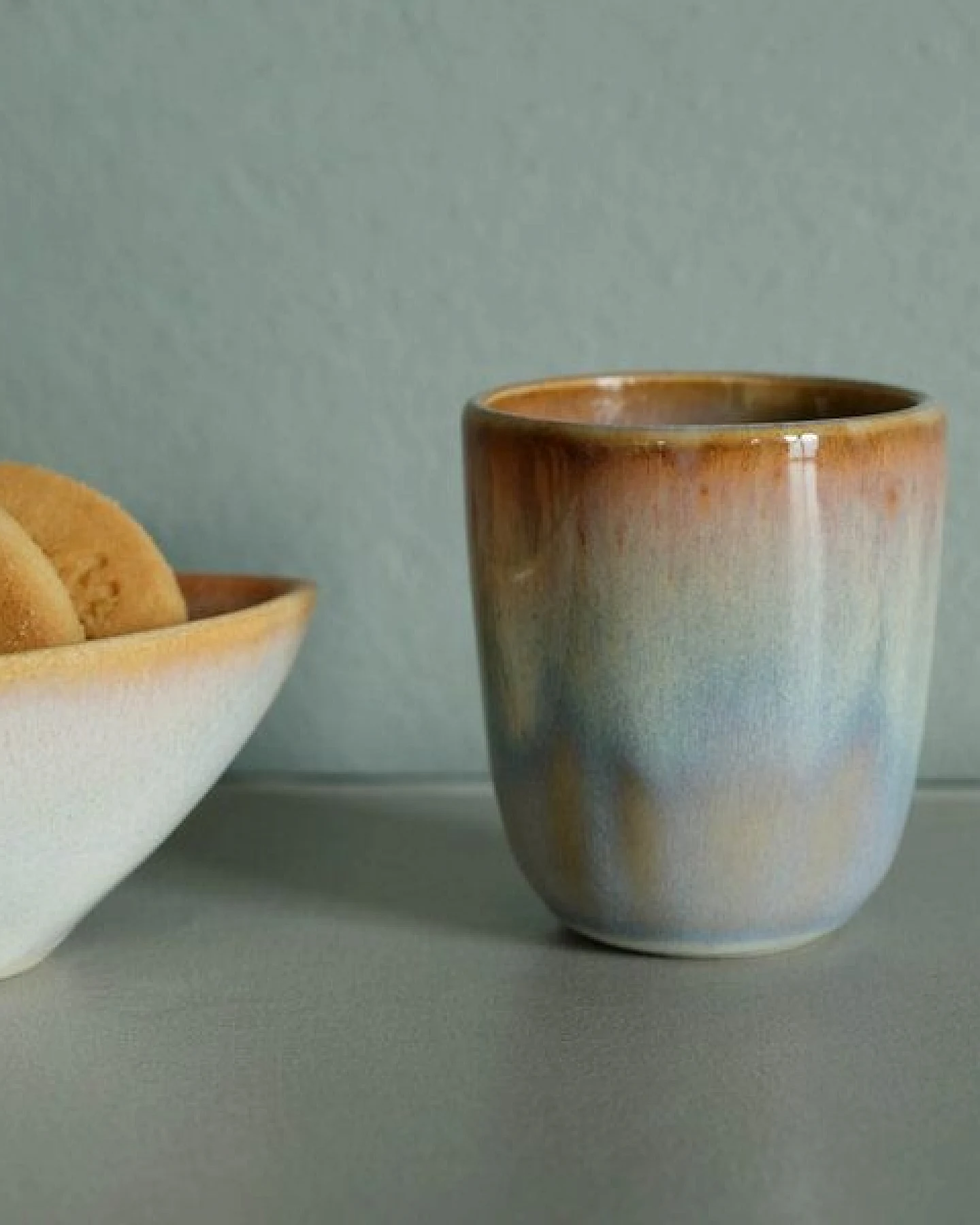 Izanami Tableware Handgemachter Espressobecher aus Steinzeug SET - Krumme Lanke – Ansicht 4