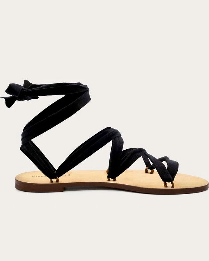 Rarámuri Sandalen mit austauschbaren Bändern - Capri Vegan